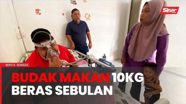 Budak makan nasi lima kali sehari, 10kg beras sebulan