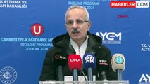 Ulaştırma Bakanı Uraloğlu, Gayrettepe-İstanbul Havalimanı Metro Hattı'nın Gayrettepe-Kağıthane etabını inceledi