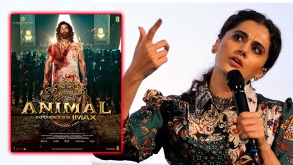 Taapsee Pannu Reveals About Why Would Not She Do Movie Like "Animal"