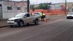 Colisão de trânsito deixa veículos danificados no Alto Alegre