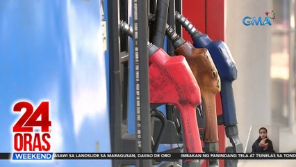 Unioil: Gasoline price hike P0.90 - P1.10/L, diesel price hike P0.70 - P0.90/L | 24 Oras Weekend