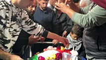تشييع فتى فلسطيني قتل بنيران إسرائيلية في الضفة الغربية