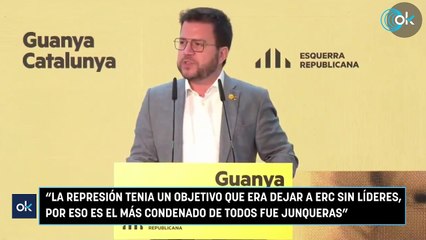 Aragonés: “La represión tenia un objetivo que era dejar a ERC sin líderes"