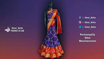 ikkat Pattu Sarees | Pochampally Silk Sarees | ikkat Silk Sarees | Handwoven Sarees | Master Weavers