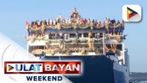 Libo-libong deboto, lumahok sa taunang fluvial parade sa Cebu