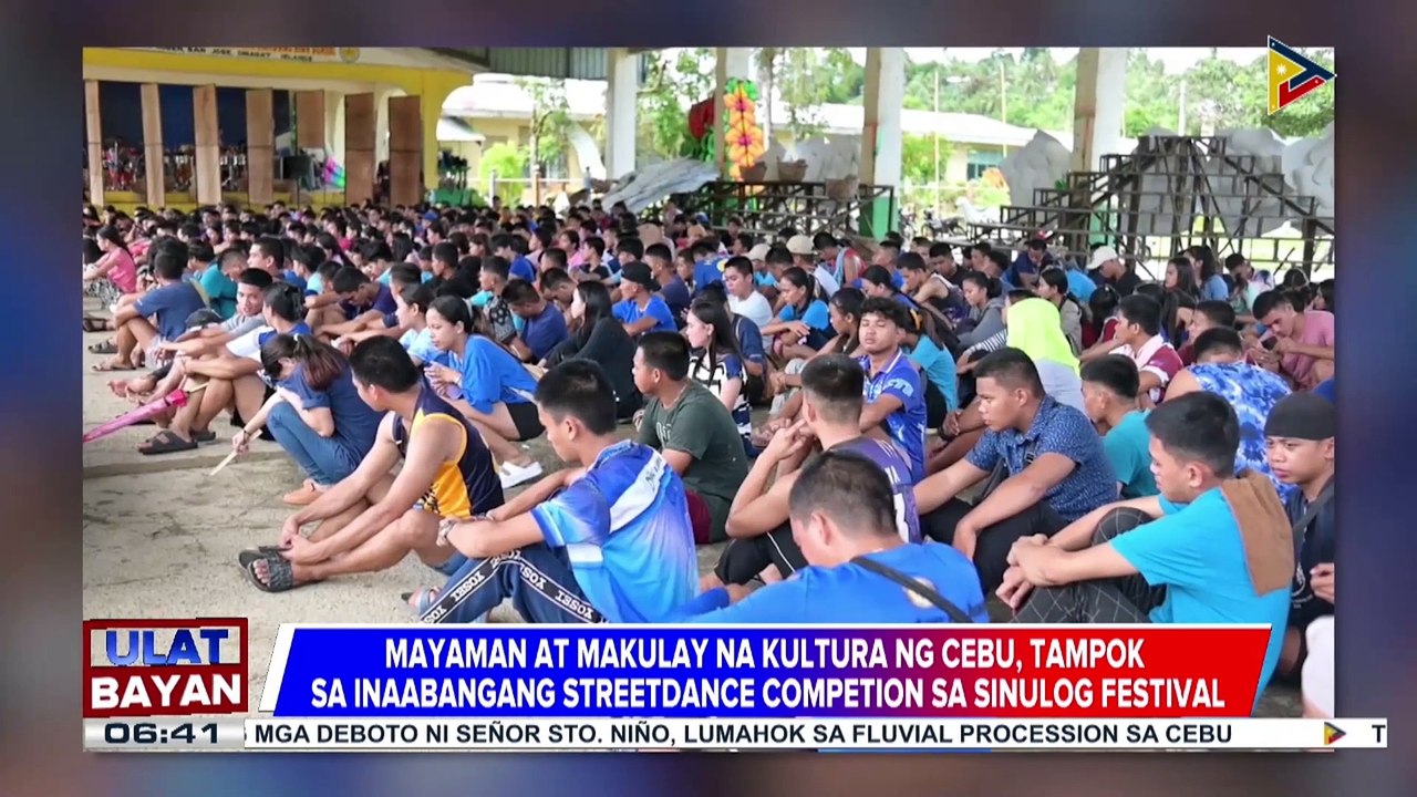 Mayamang kultura ng ibat-ibang lugar tulad ng Dinagat Islands, bida sa streetdance competition sa Sinulog Festival