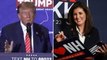 Donald Trump calls Republican rival Nikki Haley ‘birdbrain’ during New Hampshire rally