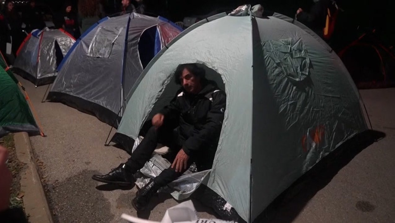 Father of Israeli hostage begins hunger strike outside Netanyahu’s residence