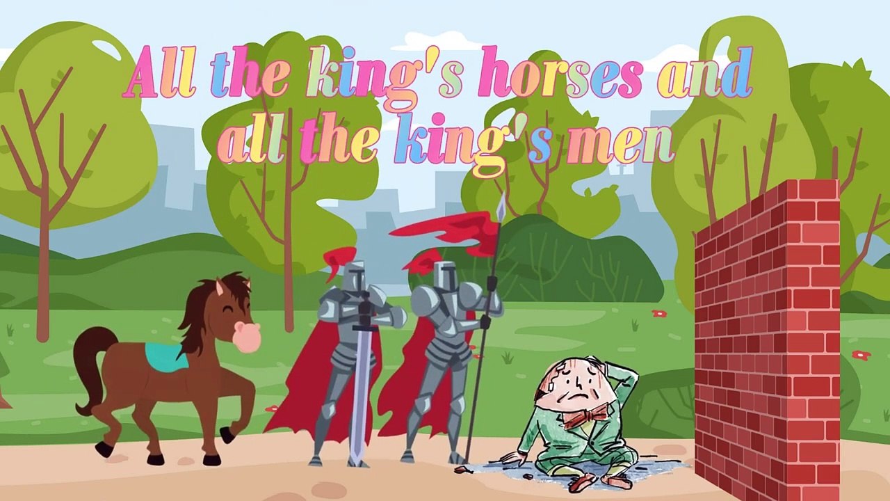 Humpty Dumpty Sat On A Wall | Poems for Kids_ _ Interactive Poem _ #kids #kidsvideo #poem #kidspoem