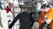Türk astronot uzayda: İstasyondan ilk görüntüler...