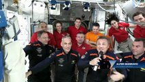 Türk astronot Alper Gezeravcı uzayda: İşte ilk sözleri...