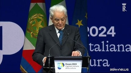 Mattarella: cultura lievito per pace contro nazionalismi estremisti