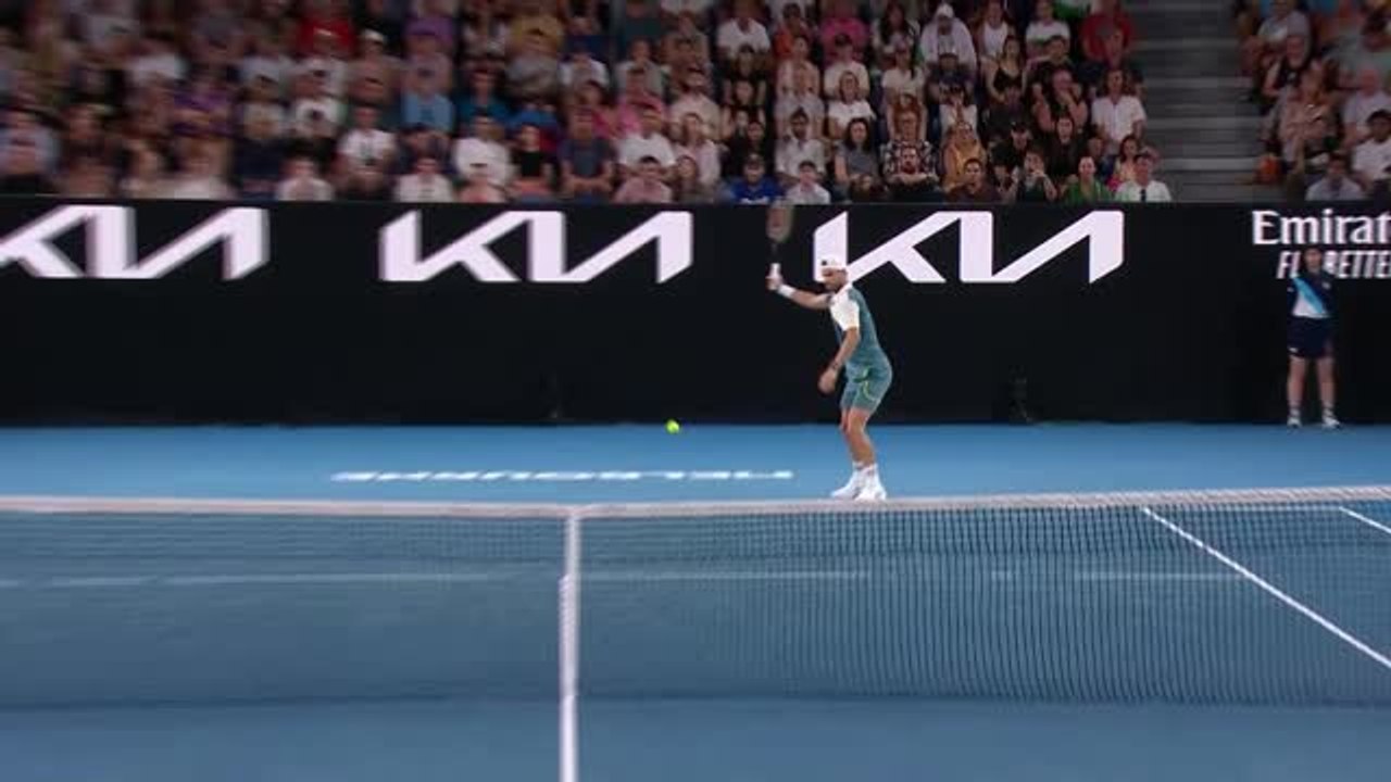 Australian Open Shot of the Day: Dimitrov slices it to perfection