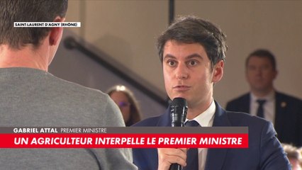 Gabriel Attal : «Garantir qu’on puisse vivre de son travail quand on est agriculteur, c’est aussi être soutenu pendant les crises»