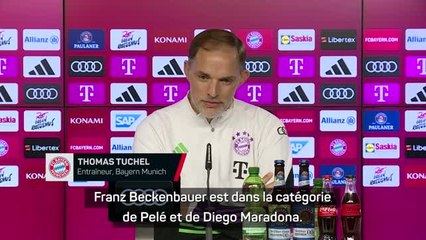 Décès de Beckenbauer - Tuchel : “Des adieux très dignes et respectueux”