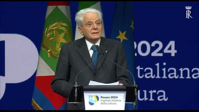 Mattarella: cultura non sopporta restrizioni, no al pensiero unico