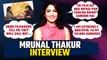 Mrunal Thakur ने की Hi Nanna, अपने  co-star Nani, और Telugu film industry के बारे में बात!