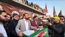 کوہاٹ میں الیکشن مہم کا آغاز۔ کوہاٹ کے جنون کو سلام۔ پاکستان تحریک انصاف کے نامزد اُمیدواروں کا کارکنان سے خطاب۔