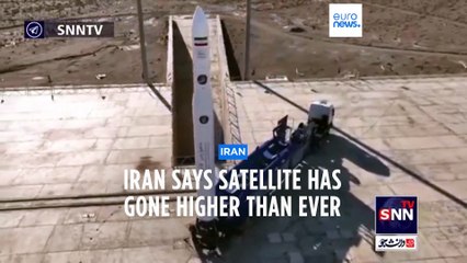 Iran launches satellite - part of a Western-criticised programme