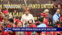 Capres Prabowo Ucap Terima Kasih dan Janjikan Keadilan untuk Suku Dayak