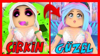 ÇİRKİN KIZ GÜZEL OLUYOR | KOMİK HİKAYE | ROBLOX BROOKHAVEN HAN KANAL