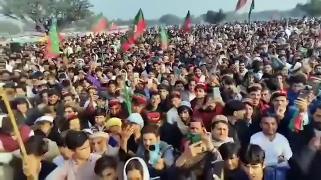 Sher Afzal Marwat In a Furious Mood At Banu Jalsa / PTI Latest Updates