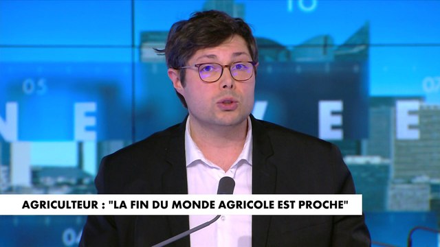Kevin Bossuet : «La revendication principale des agriculteurs est le fait qu'on puisse les laisser travailler en paix. Ils en ont ras-le-bol de toutes ces normes»