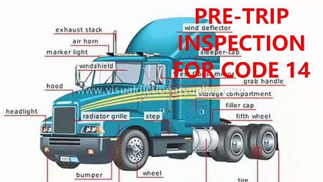 CODE 14 PRE-TRIP INSPECTION