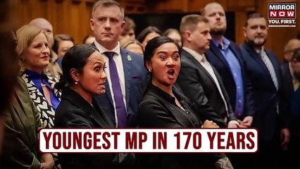 Viral Video _ New Zealand_s Youngest MP Makes Powerful First Speech_ Performs Maori Haka _ Latest(360P)