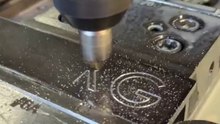 Cnc text engraving