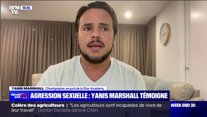 "J'ai pris des années à réaliser tout ce qu'il s'est passé": Yanis Marshall témoigne sur BFMTV après ses accusations de viols contre Bruno Vandelli