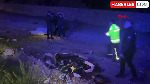 Bodrum'da alkollü sürücünün çarptığı motosiklet kazası