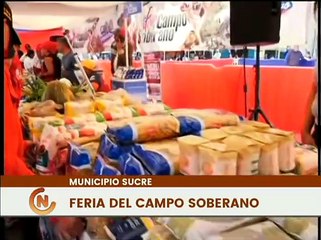 Gobierno Nacional garantiza la Feria del Campo Soberano para el bienestar del pueblo