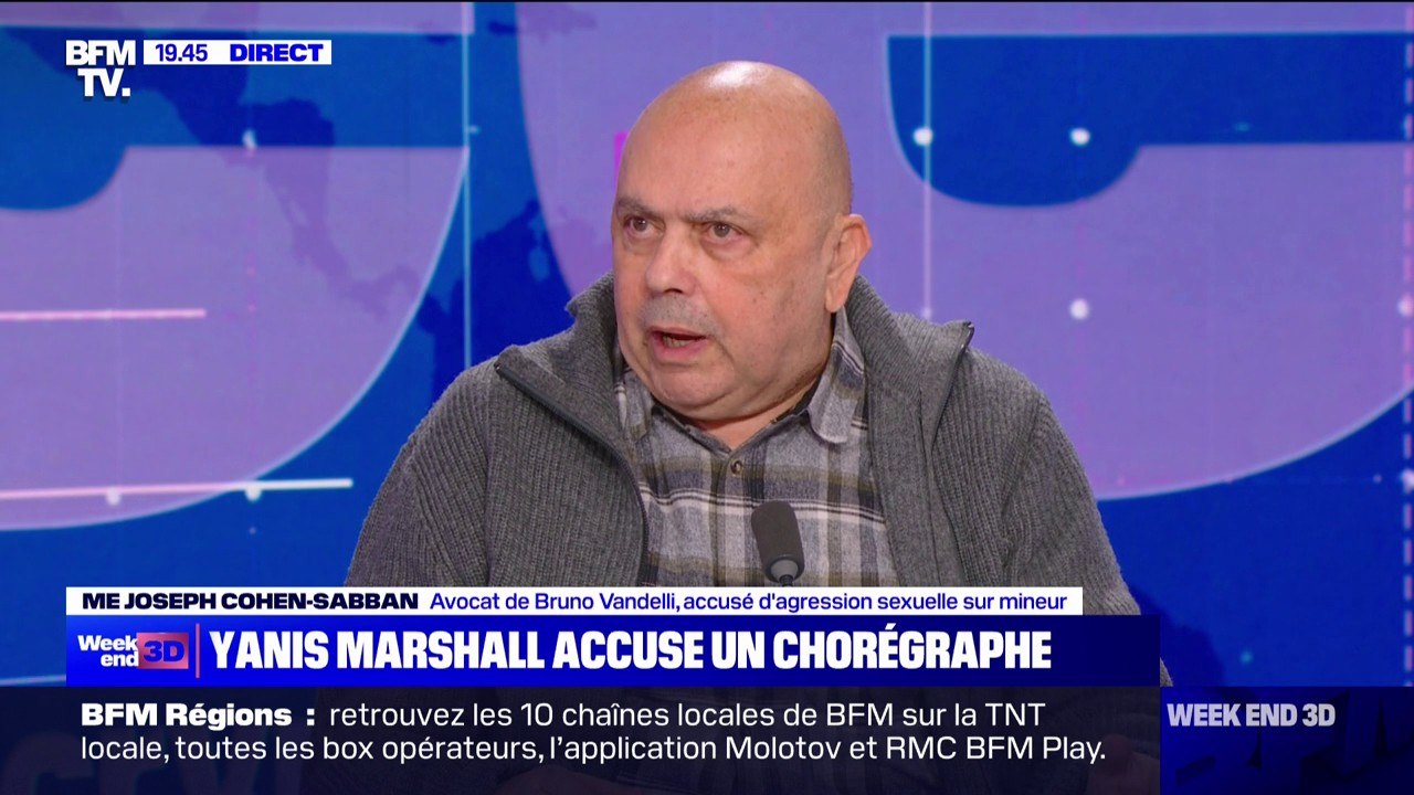 Accusations de viols contre Bruno Vandelli: son avocat affirme que son client "conteste complètement" les faits dénoncés par Yanis Marshall