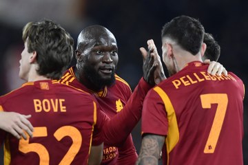 Serie A : Lukaku buteur, la Roma s'impose pour la 1ʳᵉ de De Rossi