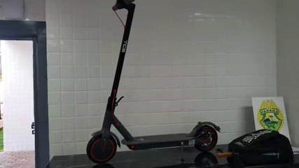 Patinete furtado em Toledo é recuperado em Cascavel