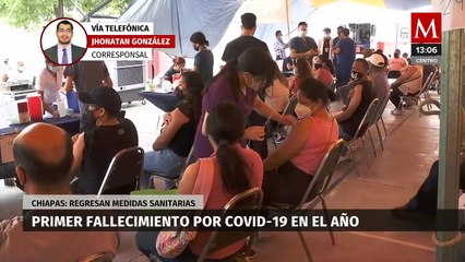 Reportan el primer fallecimiento por covid-19 en Chiapas