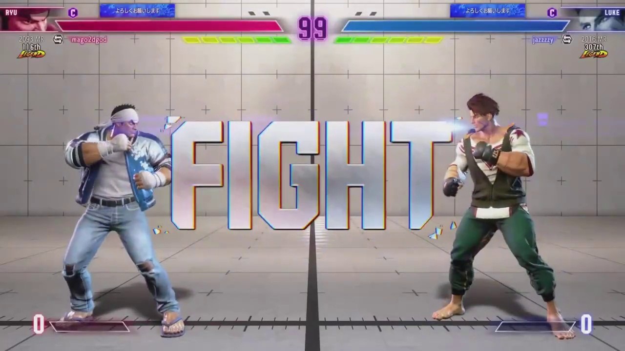 Street Fighter 6 - Mago(RYU) Vs Jazzy(LUKE)
