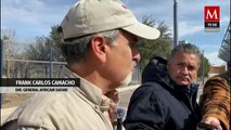 Llega a Chihuahua la caja para trasladar a la jirafa 'Benito' a Puebla