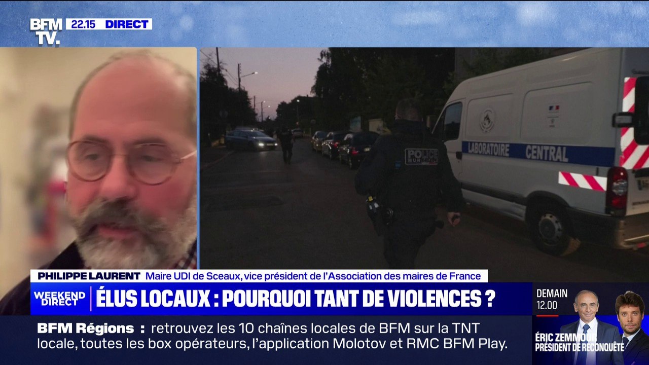 Violences contre les élus locaux: pour Philippe Laurent, vice-président de l'Association des maires de France, "c'est extrêmement inquiétant"