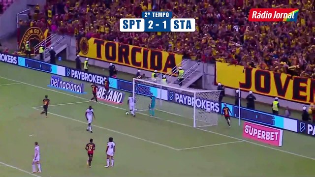 GOL DE FABIO MATHEUS - SPORT 2 X 1 SANTA CRUZ - CAMPEONATO PERNAMBUCANO - 20 01 2024