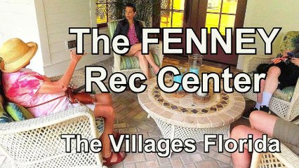 Experience The Fenney Recreation Center And Grill With A Golf Cart Ride In The Villages, Florida