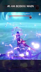 EPIC BATTLE BEIDOU VS RAIDEN - GENSHIN IMPACT