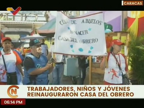 Caracas | Casa del Obrero de la pquia. Sucre es recuperada para las actividades de la comunidad