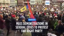 Mass weekend protests across Germany to denounce far right AfD party