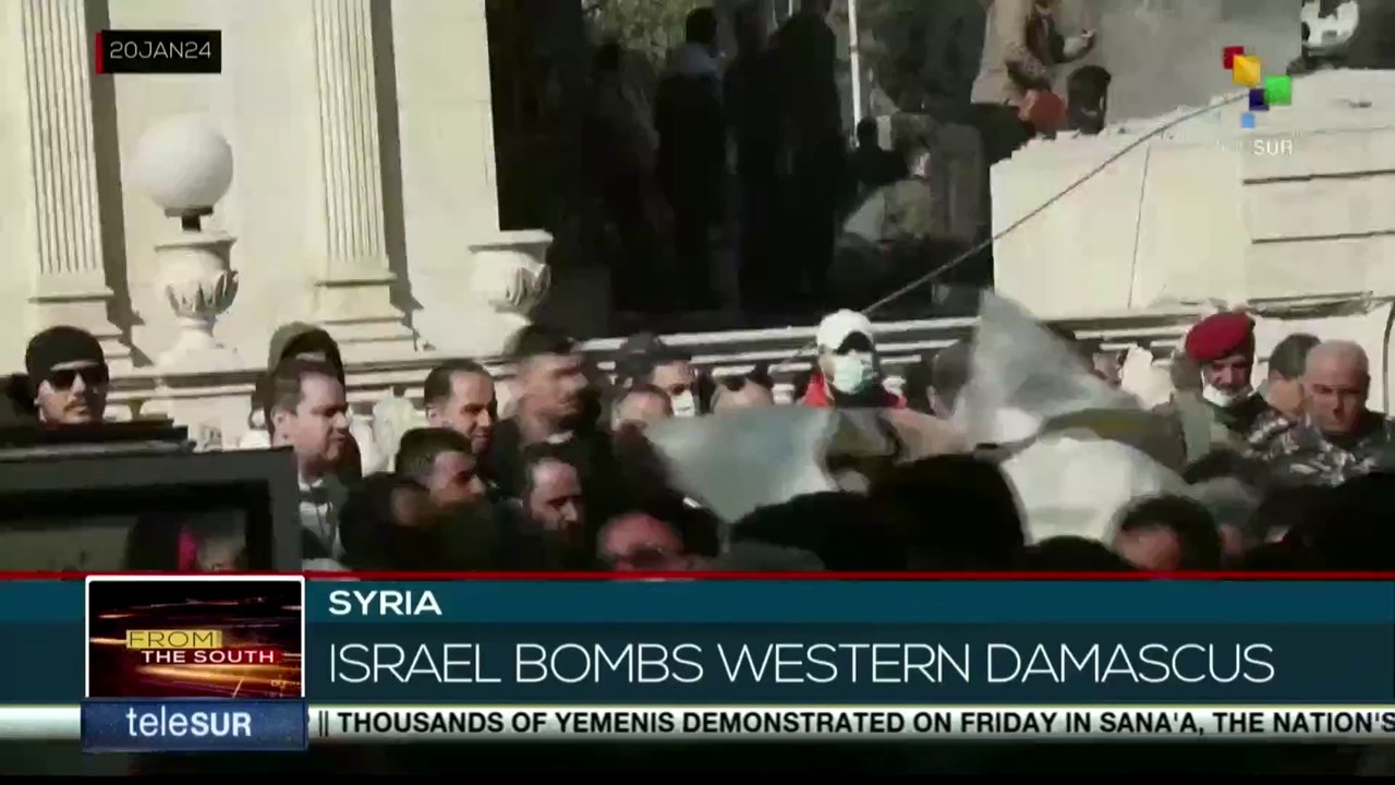 Syria: Israel bombs east of Damascus