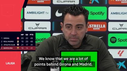 Xavi insists Barcelona can still win LaLiga