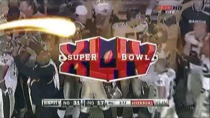 NFL - Super Bowl 44 - melhores momentos (ESPN)