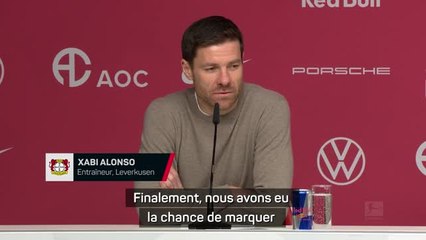 Leverkusen - Xabi Alonso : "Un match très intense"