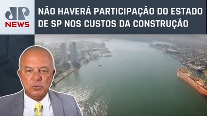 Túnel Santos-Guarujá será uma Parceria Público-Privada; Roberto Motta comenta